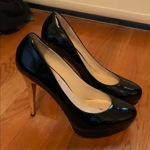 KORS by Michael Kors Black parent leather heels